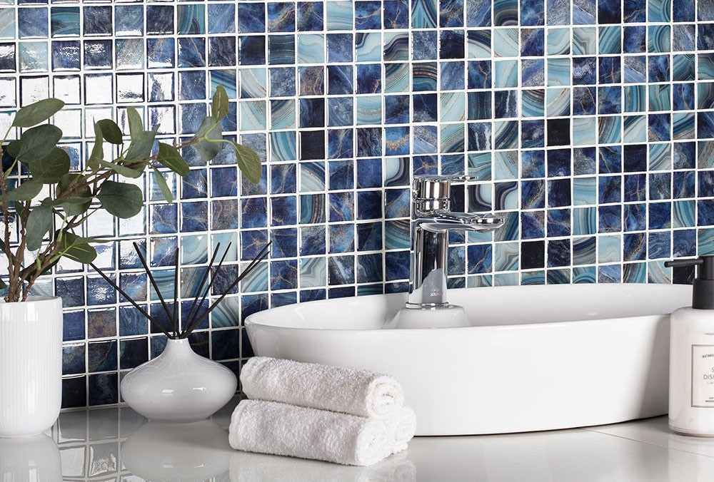 Types of glass mosaic<br>