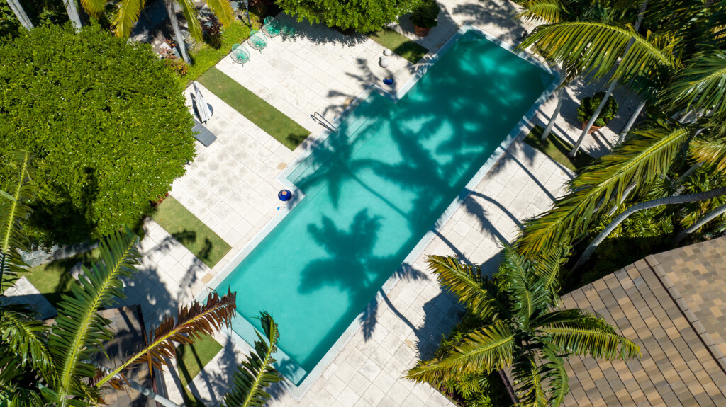 Forevel Pools drone 104