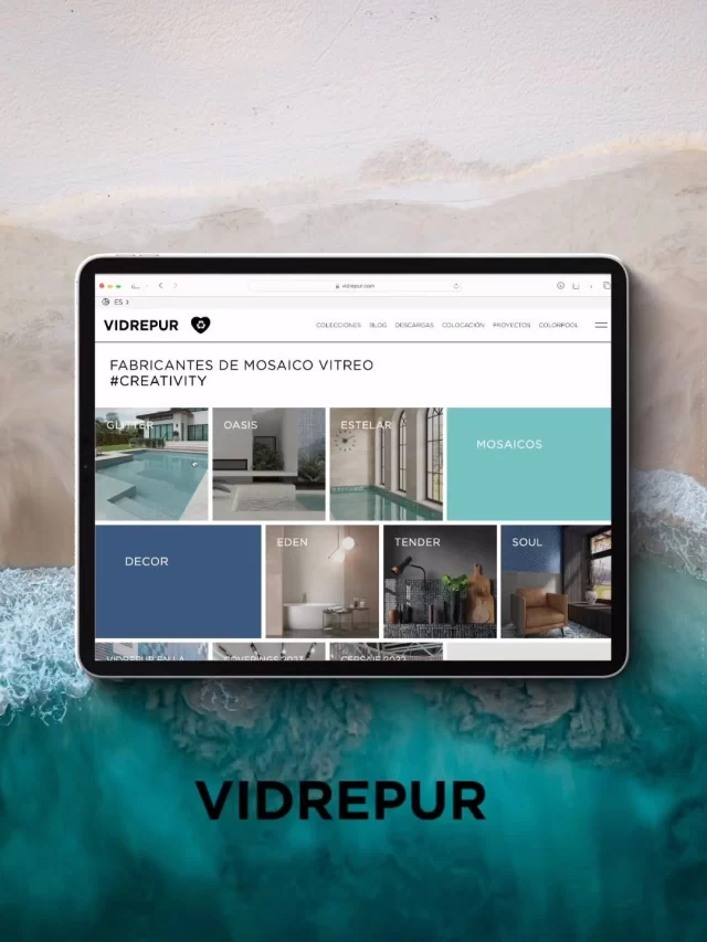 ✨El mosaico vítreo de Vidrepur transforma espacios y nuestra nueva página web te ayudará a inspirarte aún más.
Descubre colecciones, explora proyectos y lleva tus diseños al siguiente nivel.

💻Visita nuestra nueva web www.vidrepur.com y descubre todas nuestras novedades ! 

✨Vidrepur’s glass mosaic transforms spaces, and our new website will help inspire you even more.
Discover collections, explore projects, and take your designs to the next level.

💻Visit our new website www.vidrepur.com and discover all our latest updates!

@cersaie
#vidrepur 
#glassmisaictilepools 
#recycledglass